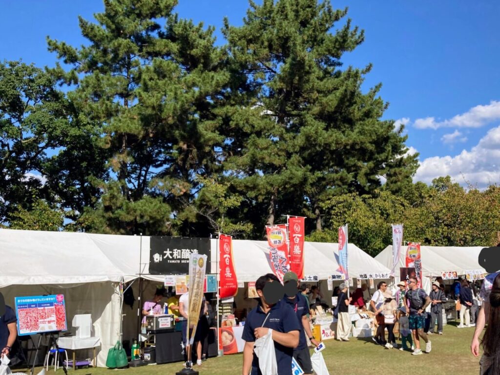 屋台の様子