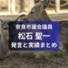 奈良市議会議員・松石聖一