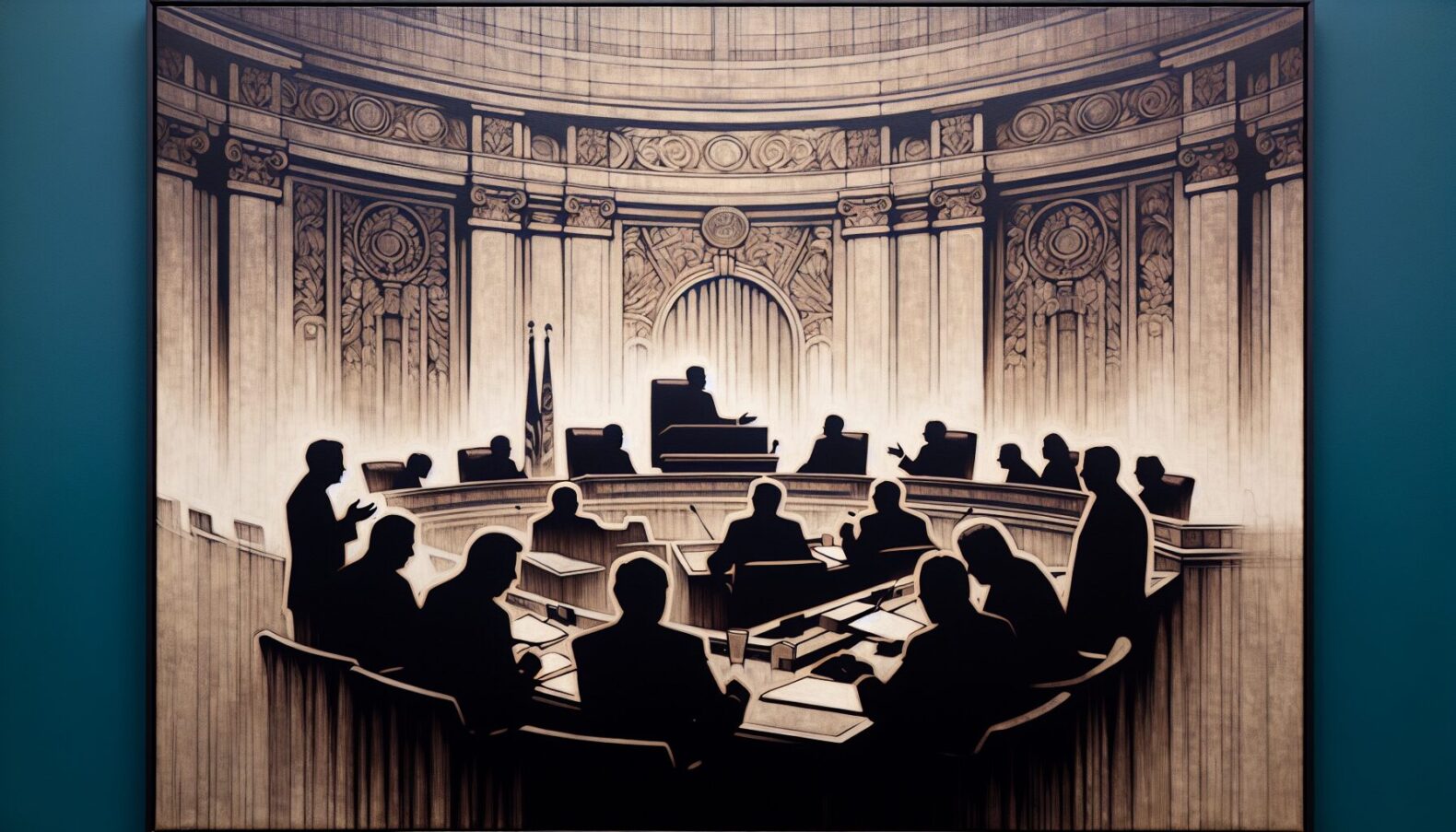 議会の様子