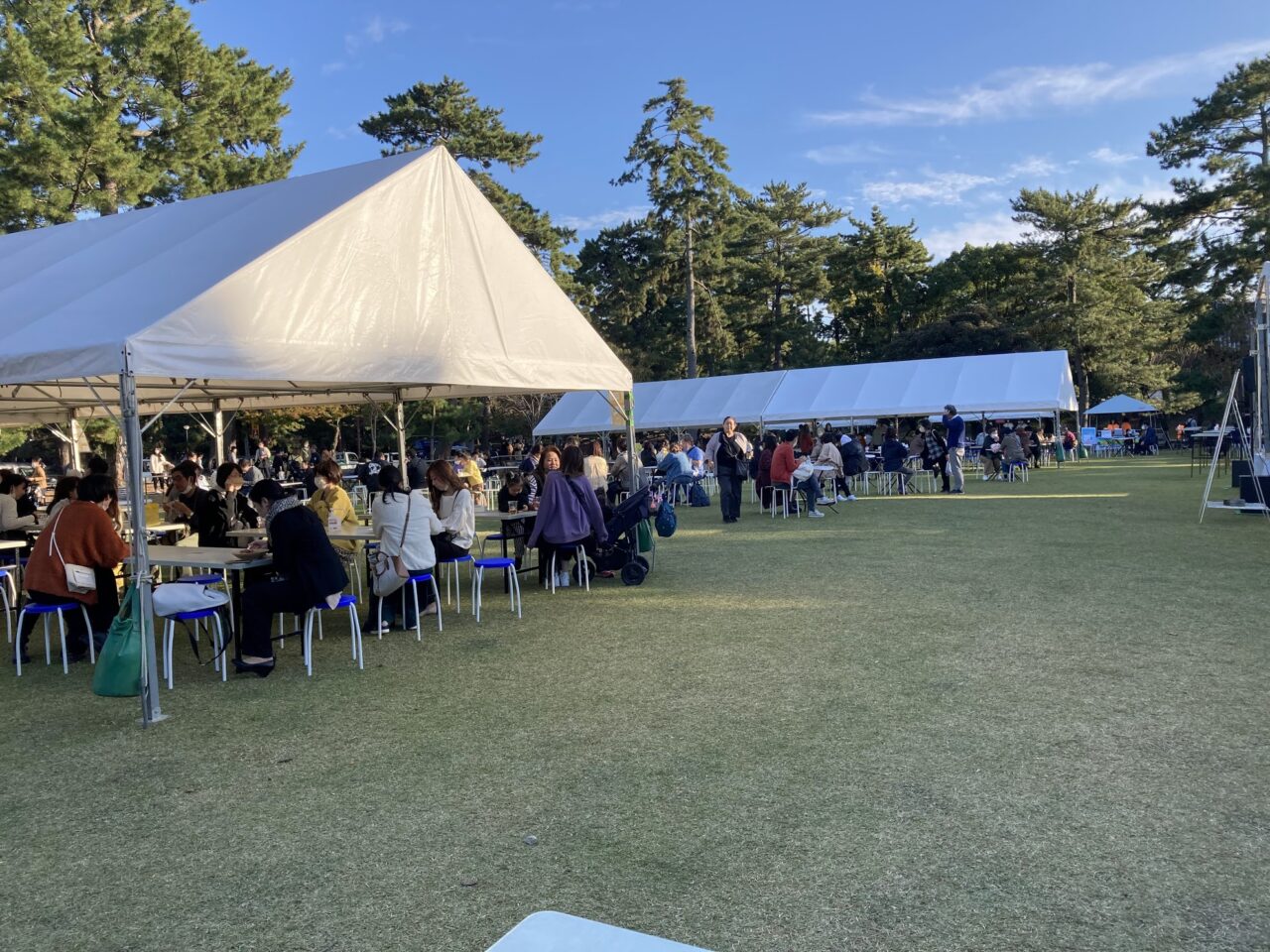 奥の会場