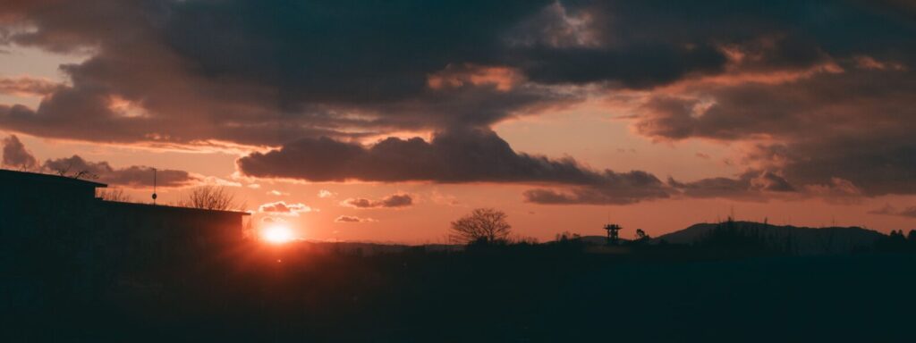 寒そうな冬の風景