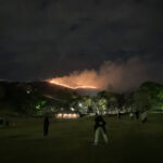 若草山焼き・春日野園地より