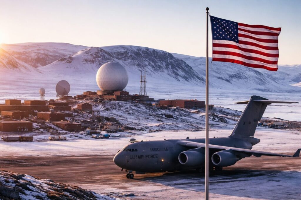 グリーンランドアメリカ基地