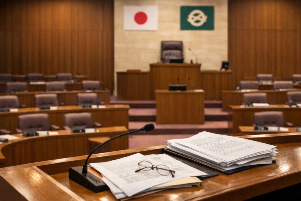 市議会議場のイメージ画像